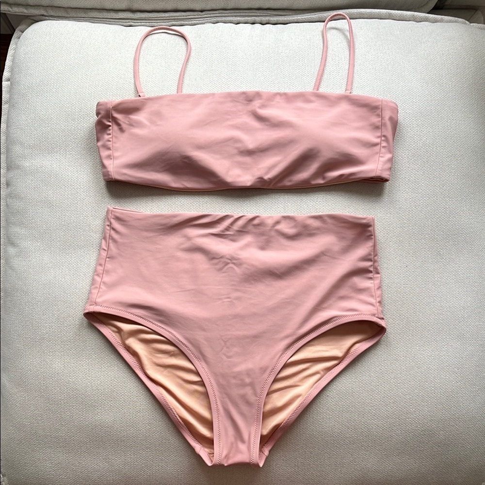 Madewell Pink Bikini Set